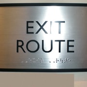 AODA Restroom Sign